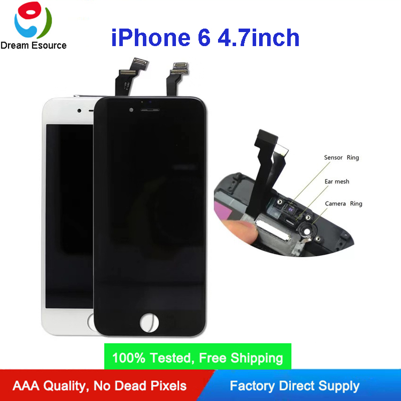 Original Change Glass/Refurbished LCD Screen/Panel for iPhone 6 Sensitive Touch Digitizer Replacements DHL/FedEx Free
Original Change Glass/Refurbished LCD Screen/Panel for iPhone 6 Sensitive Touch Digitizer Replacements DHL/FedEx Free