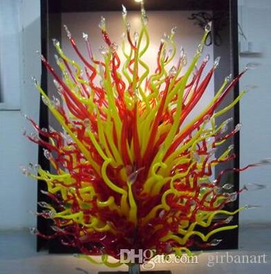 Murano Lamp for Garden Art Decoration Outdoor Standing Floor Lamps Orange and Yellow Blown Glass Sculpture
Murano Lamp for Garden Art Decoration Outdoor Standing Floor Lamps Orange and Yellow Blown Glass Sculpture