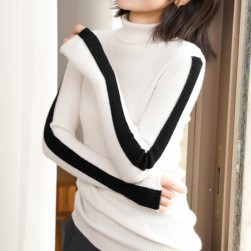 YICIYA Color Sleeve Head Sweater Woman Short Fund Self-cultivation Pure Cashmere Close Knitting Rendering Unlined Upper Garment, Orange
YICIYA Color Sleeve Head Sweater Woman Short Fund Self-cultivation Pure Cashmere Close Knitting Rendering Unlined Upper Garment, Orange