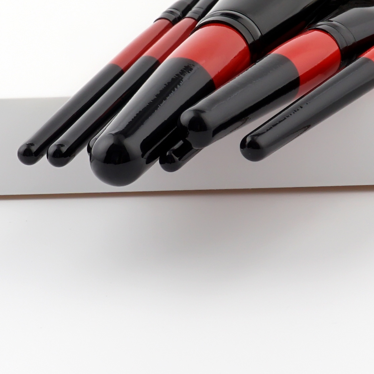 Professional 7Pcs Makeup brushes set for Eye shadow Blush cosmetics wood handle soft nylon hair make-up accessories 6sets/lot drop shipping