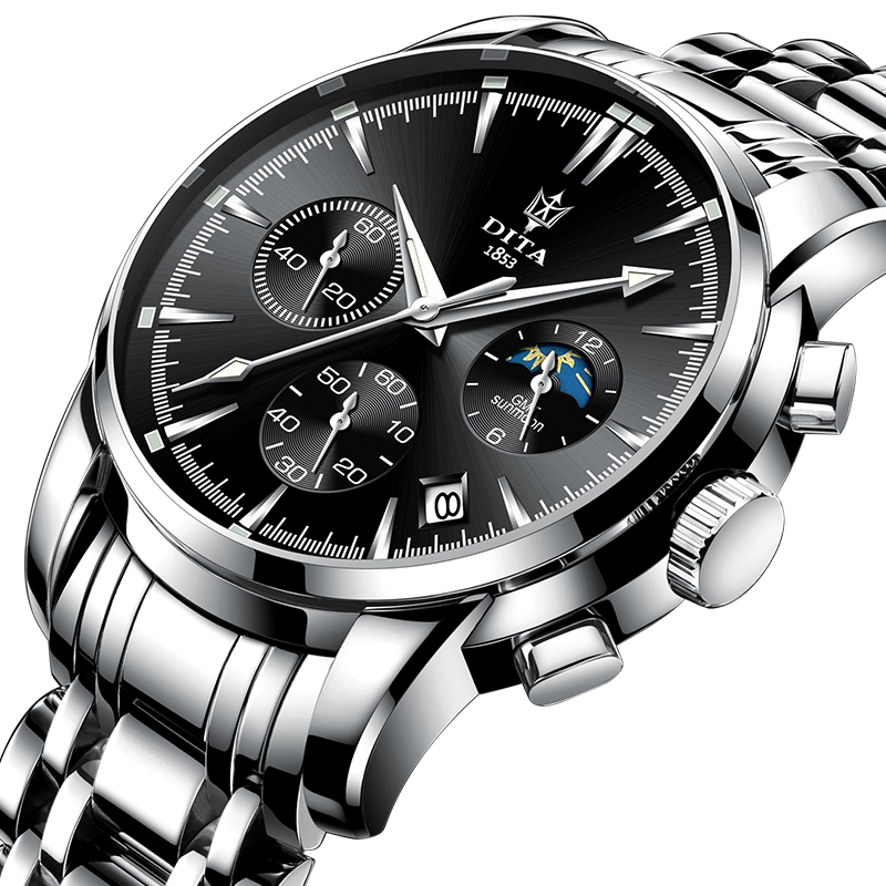 2019 Top brand luxury Stainless Steel Sport Chronograph Man Hand Wrist quartz Bracelet men watches Relogio Masculino LY191226, B05
2019 Top brand luxury Stainless Steel Sport Chronograph Man Hand Wrist quartz Bracelet men watches Relogio Masculino LY191226, B05