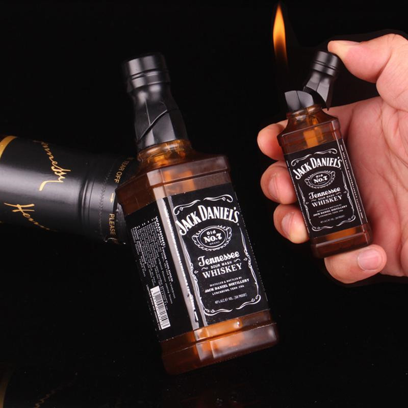 Novelty Smoking Cigarette Accessories Mini Creative gas lighters without fuel Red wine bottle shape Fire Starter Collection Gifts for friend
Novelty Smoking Cigarette Accessories Mini Creative gas lighters without fuel Red wine bottle shape Fire Starter Collection Gifts for friend
