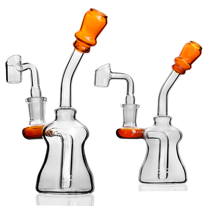Orange Thread Mouth Bong Glass Water Bongs Recycler Dab Rig Water Pipe Hookah with 14mm Joint Banger
Orange Thread Mouth Bong Glass Water Bongs Recycler Dab Rig Water Pipe Hookah with 14mm Joint Banger