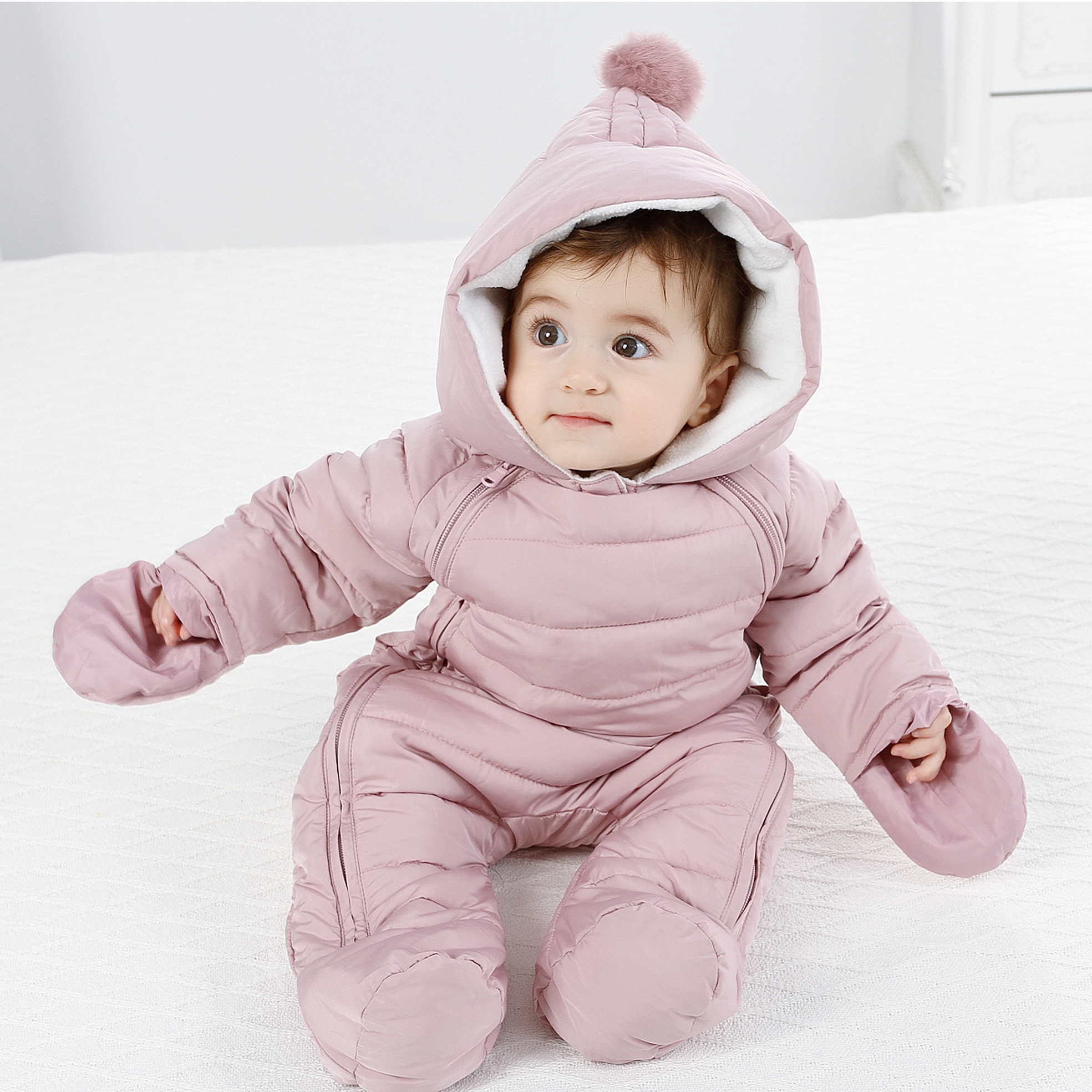 Baby Winter Jumpsuit Baby Girl Clothes Jumpsuit Children Winter Overalls for Girls Snowsuit Children Newborn Snowsuit, Pink
Baby Winter Jumpsuit Baby Girl Clothes Jumpsuit Children Winter Overalls for Girls Snowsuit Children Newborn Snowsuit, Pink