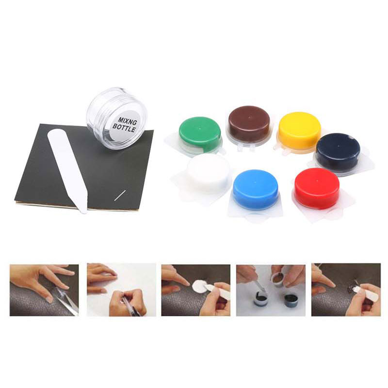 Liquid Skin Leather Vinyl Repair Kit Tool Auto Car Seat Sofa Coats Holes Scratch Cracks Rips Restoration Tools