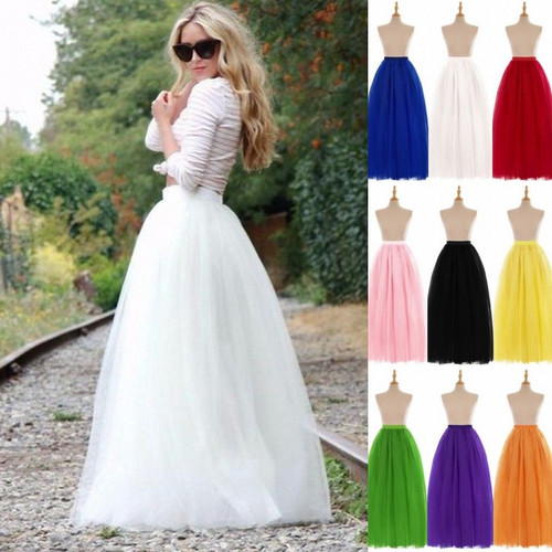 Long Full Tutu Tulle Skirts 2019 Prom Party Dresses Ball Gowns 5 Layers Underskirt Crinolines Cheap with 18 Colors CPA585, Gold
Long Full Tutu Tulle Skirts 2019 Prom Party Dresses Ball Gowns 5 Layers Underskirt Crinolines Cheap with 18 Colors CPA585, Gold