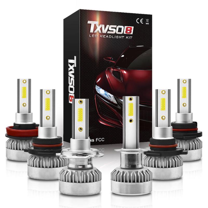 2 Pcs/Set 6000K White Light Car LED Headlight Set H1/H7/9005-HB3/9006-HB4/H9H10H11/9012/H4-H / L
2 Pcs/Set 6000K White Light Car LED Headlight Set H1/H7/9005-HB3/9006-HB4/H9H10H11/9012/H4-H / L