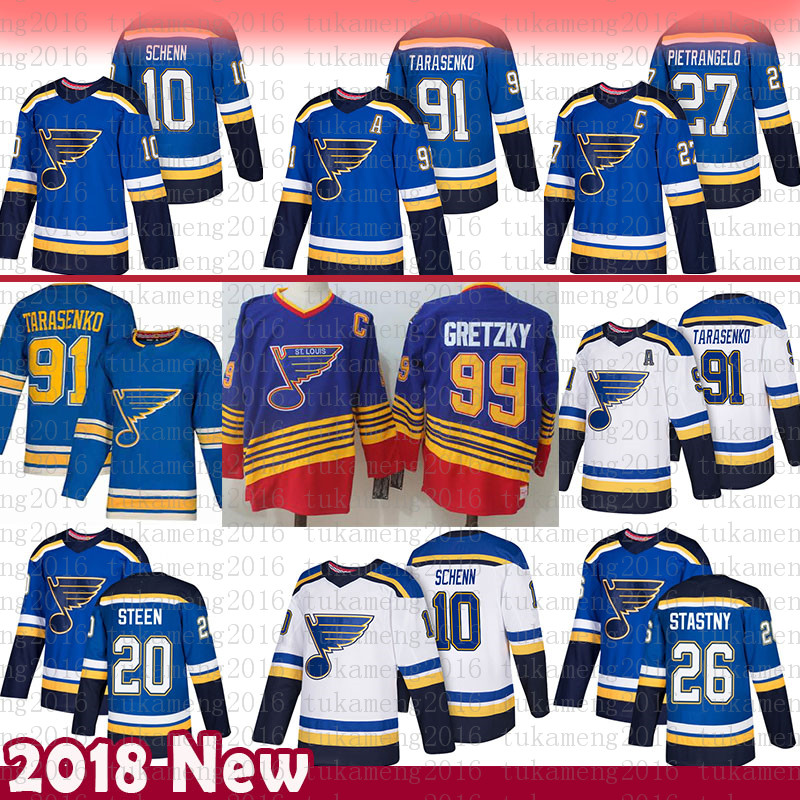 mens St. Louis Blues 91 Vladimir Tarasenko Hockey Jerseys 27 Alex Pietrangelo 10 Brayden Schenn 20 Steen 26 Paul Stastny 99 Wayne Gretzky, Jersey (landiao)
mens St. Louis Blues 91 Vladimir Tarasenko Hockey Jerseys 27 Alex Pietrangelo 10 Brayden Schenn 20 Steen 26 Paul Stastny 99 Wayne Gretzky, Jersey (landiao)