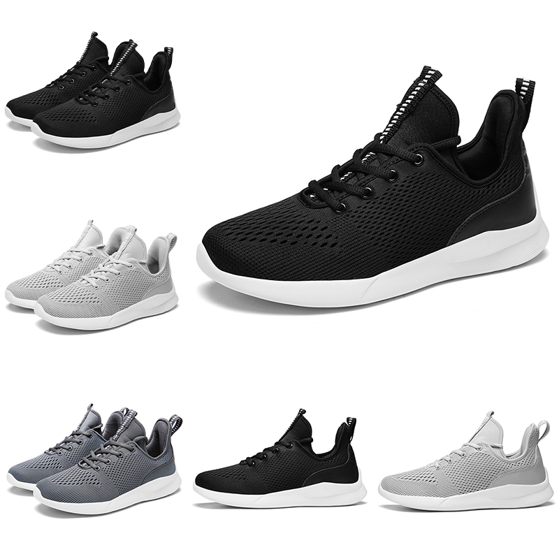 2020 New Women Mens Running Shoes Black White Grey Mesh Breathable Sports Sneakers Mens Trainers Homemade brand Made in China size 39-44
2020 New Women Mens Running Shoes Black White Grey Mesh Breathable Sports Sneakers Mens Trainers Homemade brand Made in China size 39-44