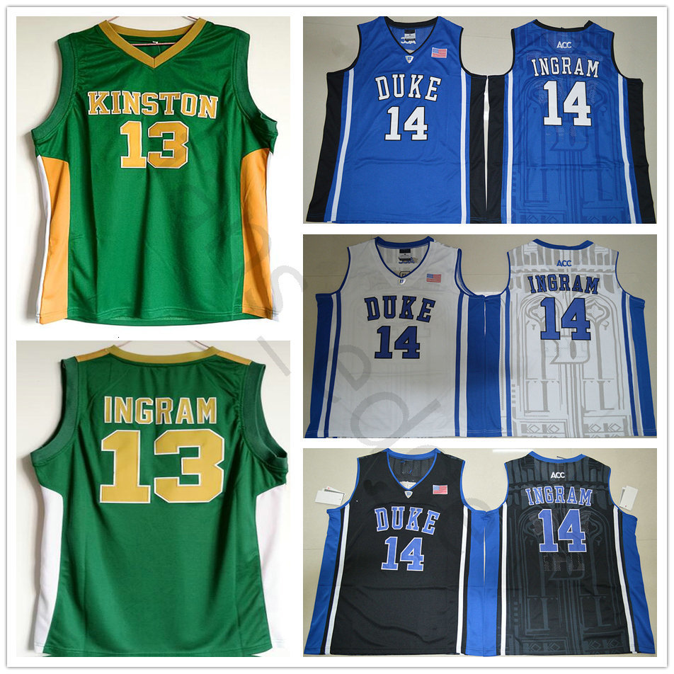 NCAA Kinston High School #13 Brandon Ingram Green Basketball Jersey Stitched Duke Blue Devils Brandon 14 Ingram College Jerseys Shirts, Black
NCAA Kinston High School #13 Brandon Ingram Green Basketball Jersey Stitched Duke Blue Devils Brandon 14 Ingram College Jerseys Shirts, Black