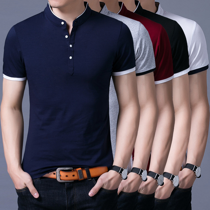 Men Summer Cotton T-shirt Casual Breathable Short Sleeve Solid Color Fashion Short Sleeve Business Office Tshirt Large Size 4XL, Hpn 7620 black
Men Summer Cotton T-shirt Casual Breathable Short Sleeve Solid Color Fashion Short Sleeve Business Office Tshirt Large Size 4XL, Hpn 7620 black