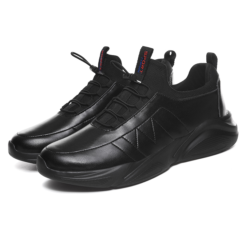 2020 New Fashion Running shoes for men women Triple black white Leather Platform sports sneakers trainers Homemade brand Made in China 39-44
2020 New Fashion Running shoes for men women Triple black white Leather Platform sports sneakers trainers Homemade brand Made in China 39-44