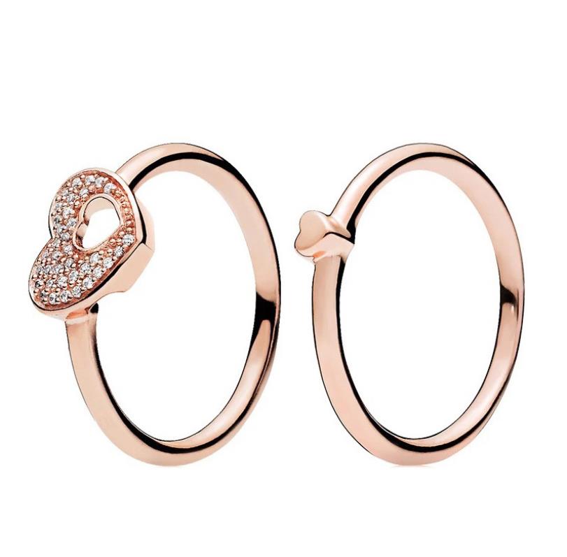 18K Rose gold Shimmering Puzzle Heart Frame Ring Original Box for Pandora 925 Sterling Silver Women men Couple Wedding Rings Set W169
18K Rose gold Shimmering Puzzle Heart Frame Ring Original Box for Pandora 925 Sterling Silver Women men Couple Wedding Rings Set W169