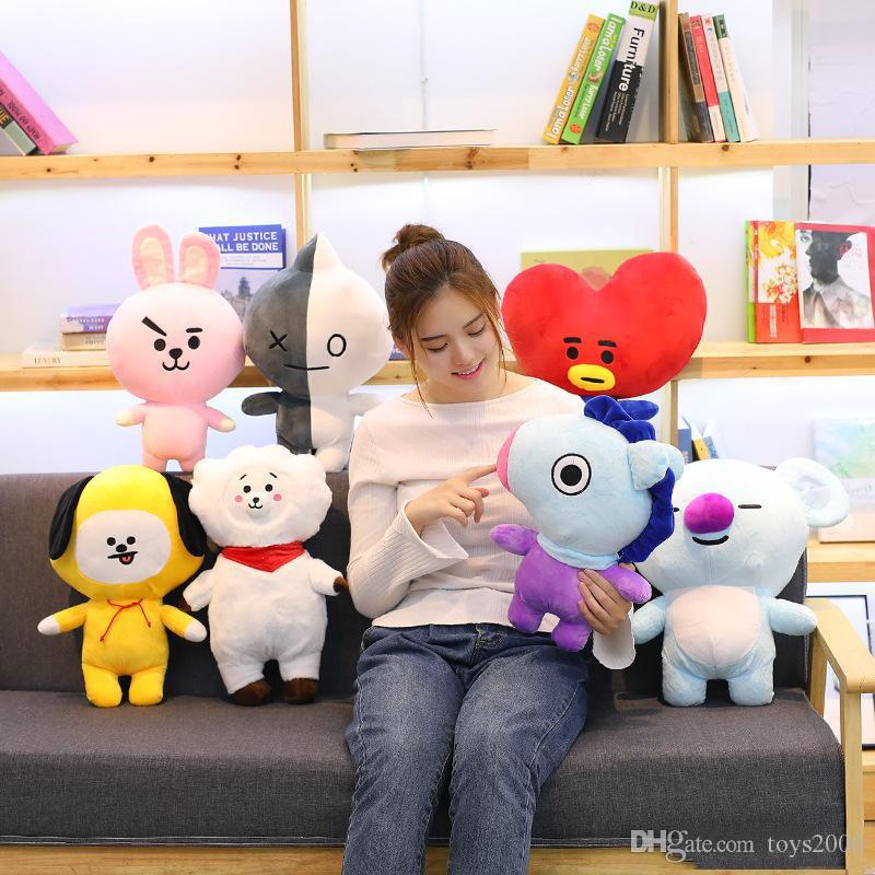 New styles BT21 plush toys bulletproof youth group pillow Stuffed Animals plush dolls pillow creative doll wholesale, As picture
New styles BT21 plush toys bulletproof youth group pillow Stuffed Animals plush dolls pillow creative doll wholesale, As picture