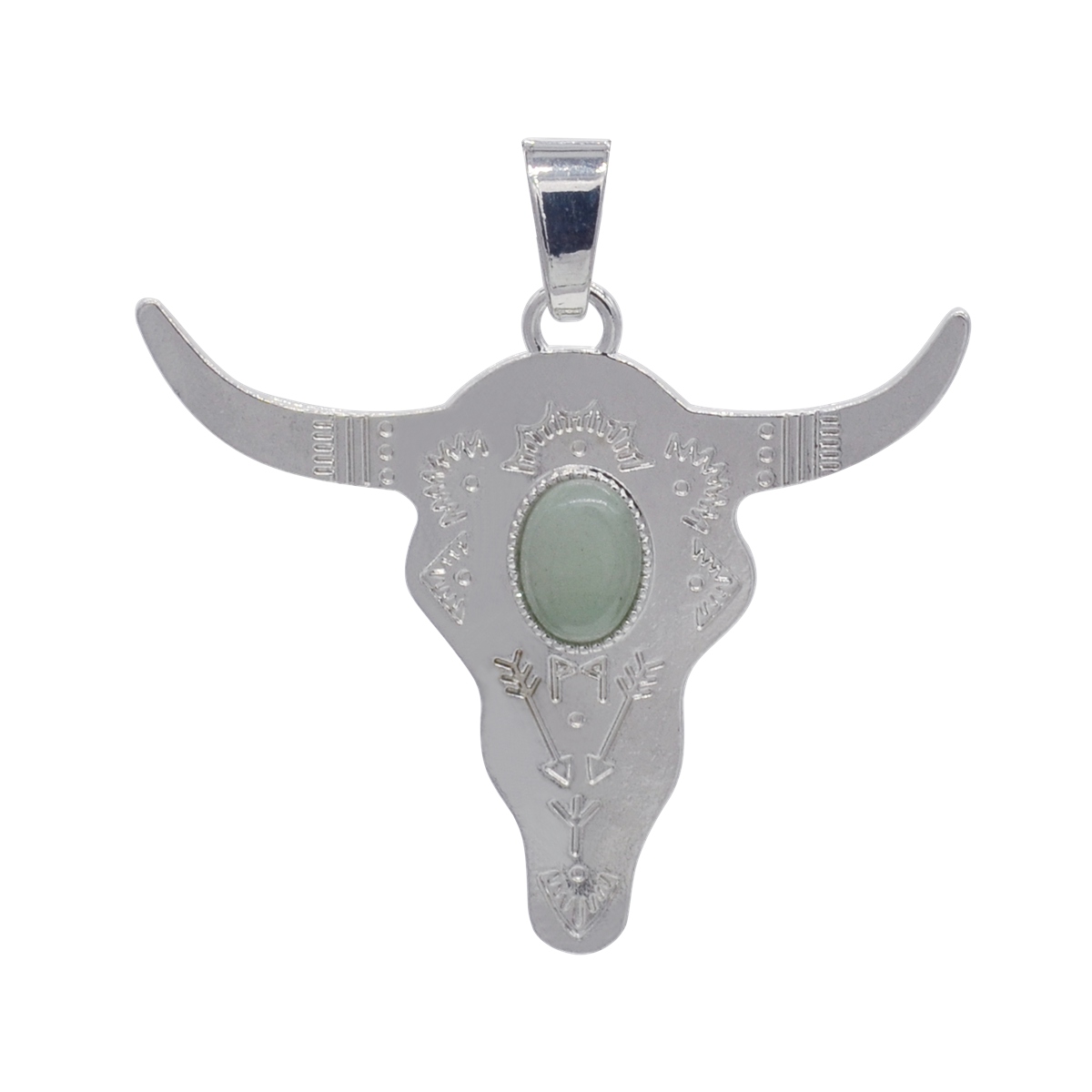 Bull head alloy pendant jewelry antique exquisite carving charm necklace women's thin chain