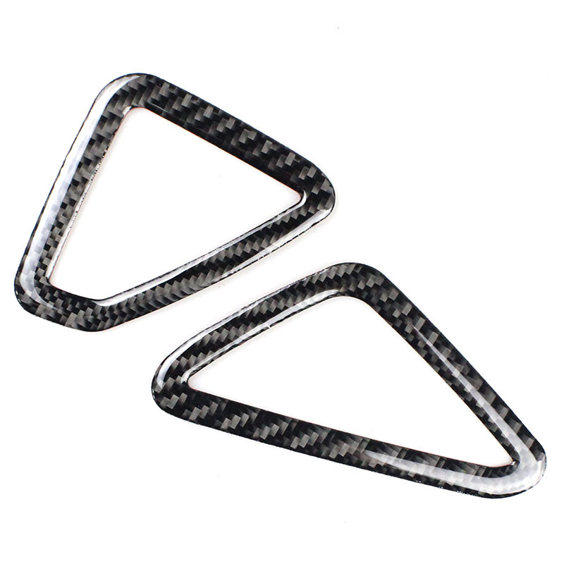 Car styling Air Outlet Carbon fiber Stickers Sequin Decoration Cover trim For BMW 1 2 3 4 5 7 Series X1 X3 X4 X5 X6 F30 F10 F15 F16 E90 G30
