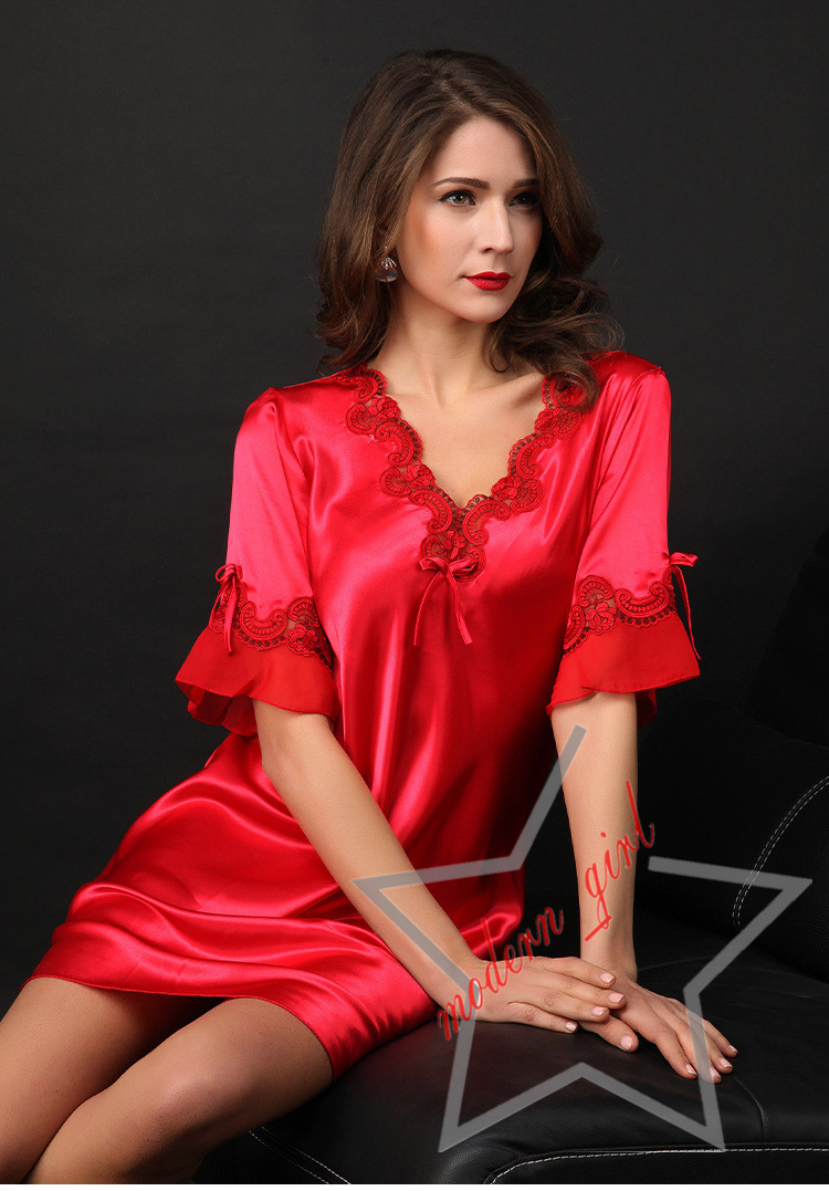 soft Satin Wedding Kimono Bride bridesmaid Red Robe Sleepwear Bridesmaid Robes Pajamas Bathrobe Nightgown Spa Bridal Robes Dressing Gown