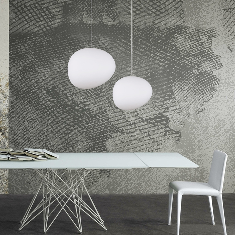 Modern Glass Pendant Lights Italy Foscarini Gregg Hanging Lamp Led Irregular pendant lamp Dining Room Kitchen loft Light Fixture