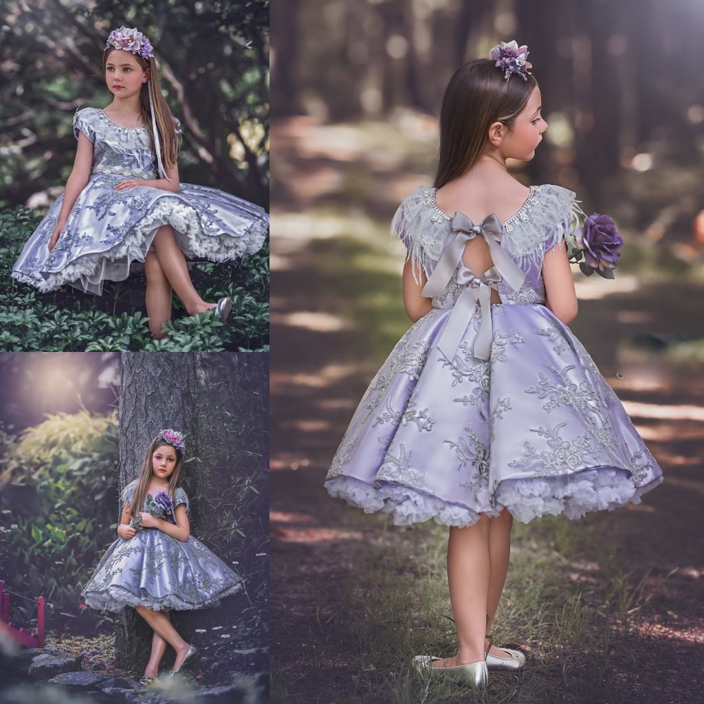 Flower Girls Dresses Jewel Neck Short Sleeve Beads Appliques Satin Pageant Dresses Knee Length Girls Party Gowns, Yellow
Flower Girls Dresses Jewel Neck Short Sleeve Beads Appliques Satin Pageant Dresses Knee Length Girls Party Gowns, Yellow