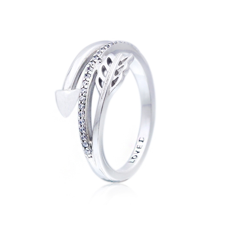 925 Sterling Silver Wrap-Around Arrow Ring Original Box for Pandora Women Wedding Gift Jewelry Rings sets
925 Sterling Silver Wrap-Around Arrow Ring Original Box for Pandora Women Wedding Gift Jewelry Rings sets
