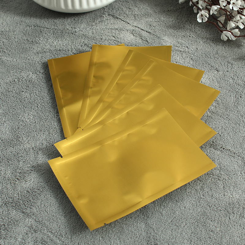 200pcs/lot matte gold open top package mylar bags heat seal vacuum bags three side sealing aluminum foil valve bags flat bottom pouch
200pcs/lot matte gold open top package mylar bags heat seal vacuum bags three side sealing aluminum foil valve bags flat bottom pouch