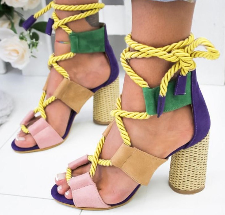 2020 New Color Fashion Summer Espadrilles Women Sandals 8cm Heel Pointed Fish Mouth Gladiator Sandal Hemp Rope Lace Up Platform Shoe 35-43
2020 New Color Fashion Summer Espadrilles Women Sandals 8cm Heel Pointed Fish Mouth Gladiator Sandal Hemp Rope Lace Up Platform Shoe 35-43