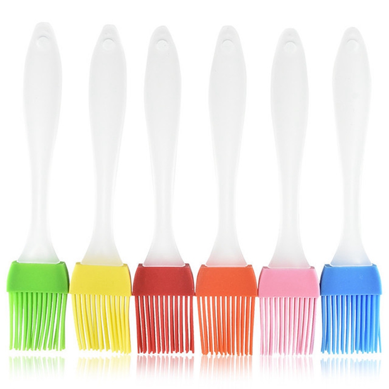 New Silicone Butter Brush BBQ Cooking Basting Bread Oil Brush High Temperature Resistance Cake Bakeware Kitchen Dining Tool HHA513
New Silicone Butter Brush BBQ Cooking Basting Bread Oil Brush High Temperature Resistance Cake Bakeware Kitchen Dining Tool HHA513