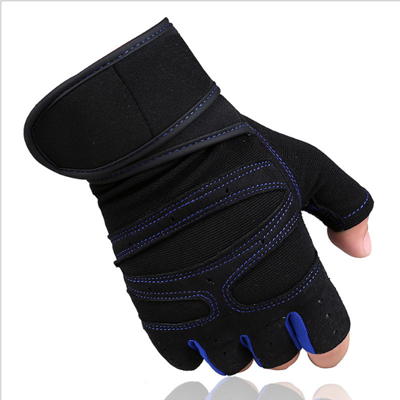 Cycling Gloves Half Finger Fitness Weight Lifting Gloves Anti-skid Training Exercise Heavyweight Sports Bodybuilding Gym Gloves, Black
Cycling Gloves Half Finger Fitness Weight Lifting Gloves Anti-skid Training Exercise Heavyweight Sports Bodybuilding Gym Gloves, Black