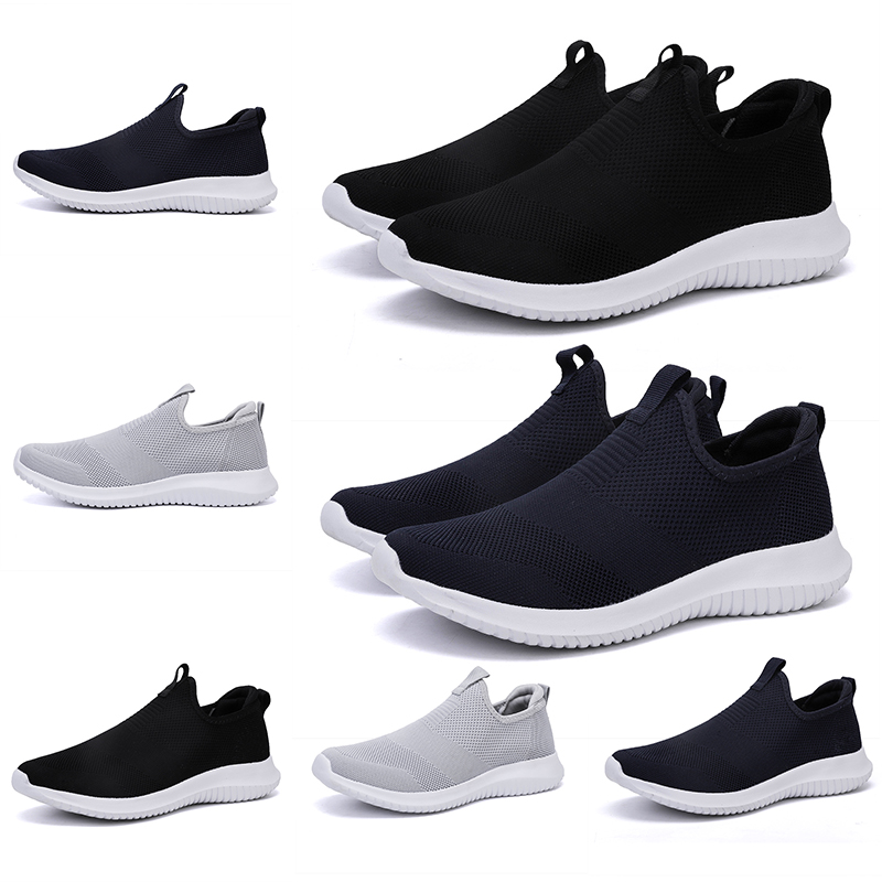 Luxury Fashion women men running shoes black white Navy blue Laceless mens trainers Slip on sports sneakers Homemade brand Made in China 
Luxury Fashion women men running shoes black white Navy blue Laceless mens trainers Slip on sports sneakers Homemade brand Made in China