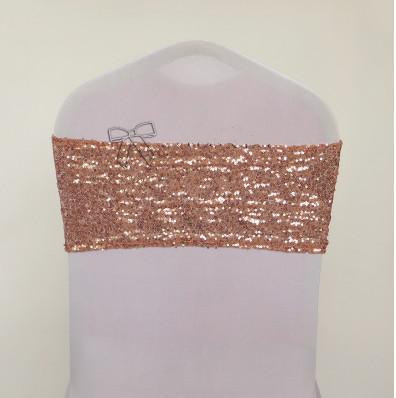 Cheap price Free shipping 100PCS Sequin Chair band ROSE GOLD Color chair sashes Christmas Party Decorations
Cheap price Free shipping 100PCS Sequin Chair band ROSE GOLD Color chair sashes Christmas Party Decorations