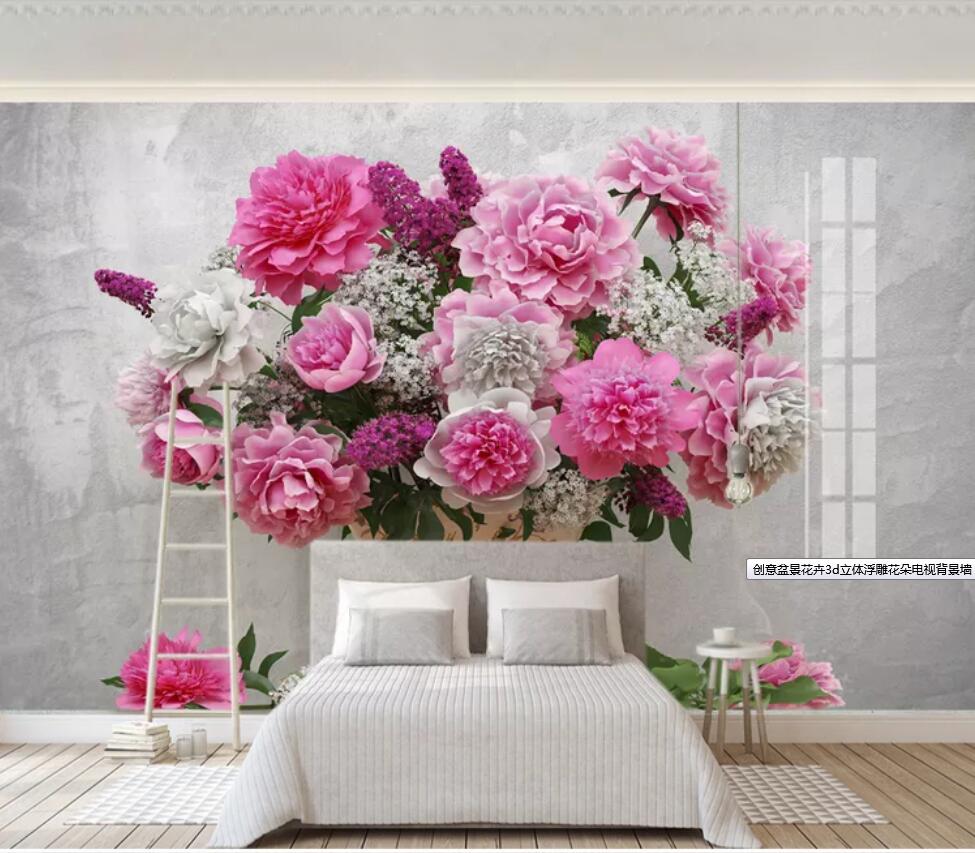 3d room wallpaper custom photo mural Creative bonsai flower 3d embossed flowers TV background wall wallpaper for walls 3 d, Non-woven fabric
3d room wallpaper custom photo mural Creative bonsai flower 3d embossed flowers TV background wall wallpaper for walls 3 d, Non-woven fabric