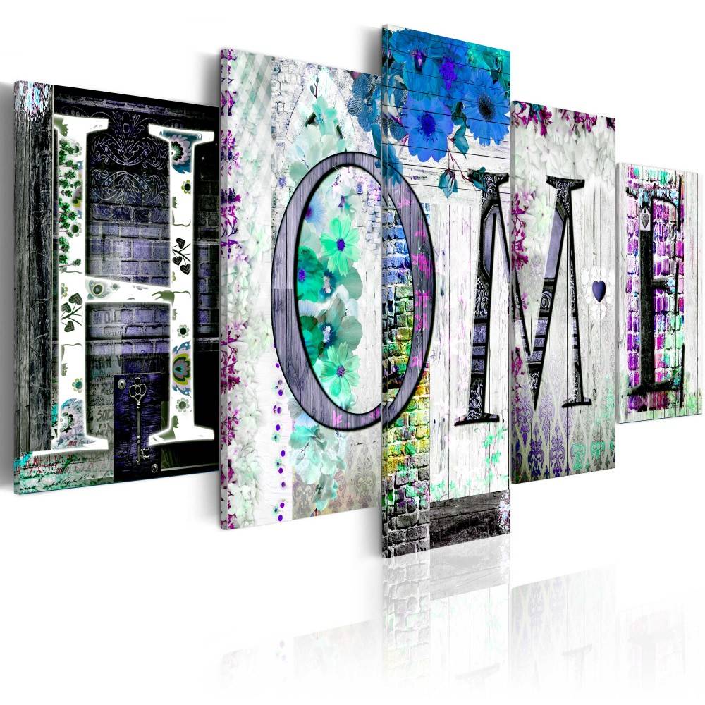 Unframed Hd Printed Home Design Canvas Painting on The Wall Art 5 Pcs Home Decor Modular Pictures Posters (without Frame)