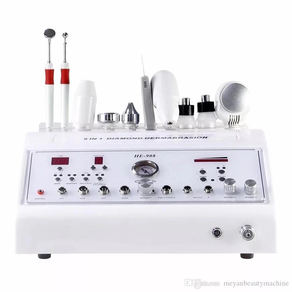 2020 Best Selling 9 in 1 multifunction beauty diamond microdermabrasion dermabrasion machine for Beauty salon Free shipping