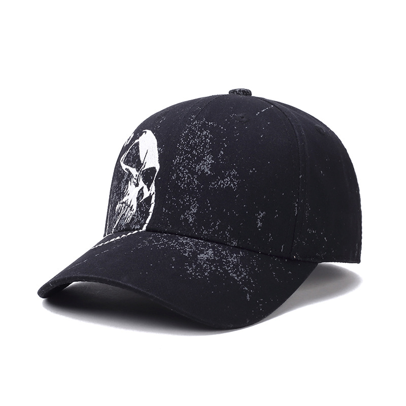 Fashion-l Snapback Bone Cap Demon Monster Baseball Cap Gorras Casquette Hip Gop Gorra Visor Cappelli Rocker Skateboard Skull