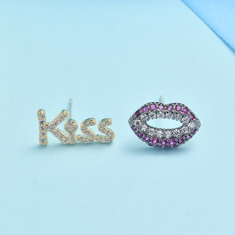 2020 Sexy Lips Kiss Bling CZ Zircon Stone Earing Silver Color Stud Earrings for Women Fashion Jewelry 2020 Korean Earring aretes
2020 Sexy Lips Kiss Bling CZ Zircon Stone Earing Silver Color Stud Earrings for Women Fashion Jewelry 2020 Korean Earring aretes