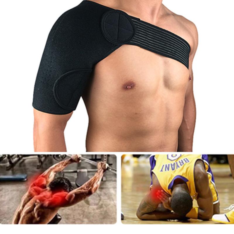 Shoulder Support Adjustable Back Brace Bandage Strap Belt Left/Right Protector Basketball Sports Black 1 Pc Drop Shipping
Shoulder Support Adjustable Back Brace Bandage Strap Belt Left/Right Protector Basketball Sports Black 1 Pc Drop Shipping