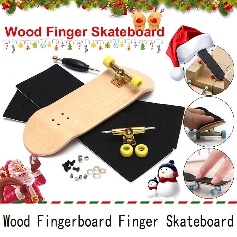 Kids Children Adult Toy Wood Fingerboard Finger Skateboard Basic Complete Skate Board Bearing Wheel Nuts, Wood color
Kids Children Adult Toy Wood Fingerboard Finger Skateboard Basic Complete Skate Board Bearing Wheel Nuts, Wood color