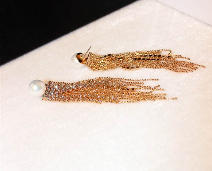 Wholesale- glittering New trendy fashion luxury designer full diamonds rhinstone tassel pearl stud earrings for woman girls
Wholesale- glittering New trendy fashion luxury designer full diamonds rhinstone tassel pearl stud earrings for woman girls