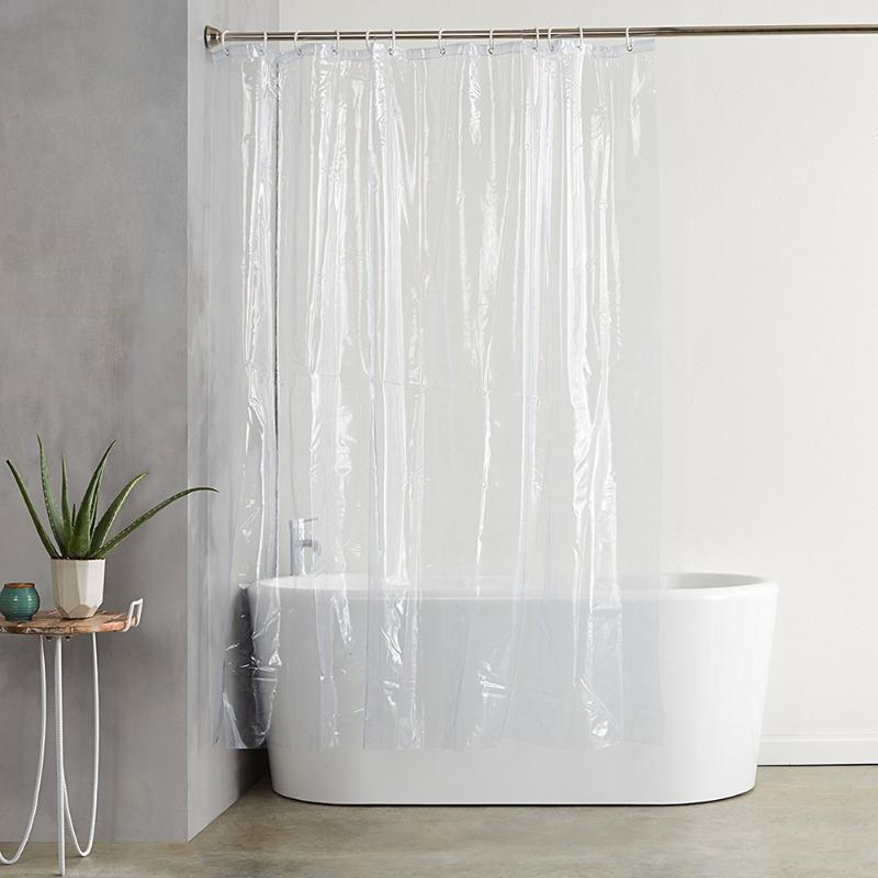 PEVA Mildew Bath Curtains Transparent Durable Waterproof Shower Curtain w/Hooks Magnets Household Bathroom Supplies
PEVA Mildew Bath Curtains Transparent Durable Waterproof Shower Curtain w/Hooks Magnets Household Bathroom Supplies