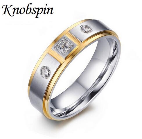2019 new Brand Luxury 6mm Gold color 316L Stainless steel rings High quality rings for women jewelry bague femme wedding rings
2019 new Brand Luxury 6mm Gold color 316L Stainless steel rings High quality rings for women jewelry bague femme wedding rings