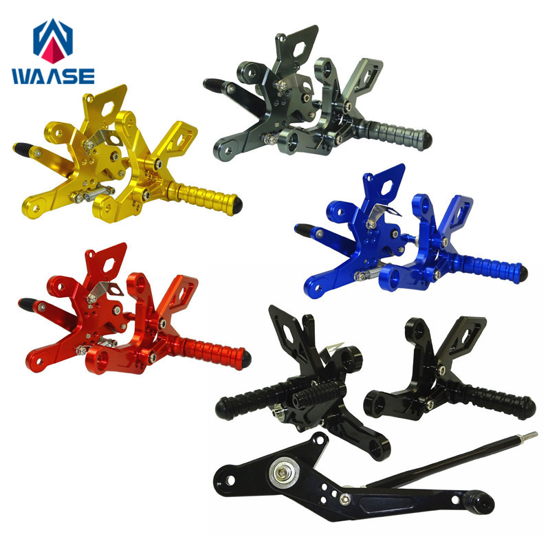 waase Adjustable Rider Rear Set Rearsets Footrest Foot Rest Pegs For CB500F CB500X CBR500R 2013 2014 2015 2016 2017
waase Adjustable Rider Rear Set Rearsets Footrest Foot Rest Pegs For CB500F CB500X CBR500R 2013 2014 2015 2016 2017