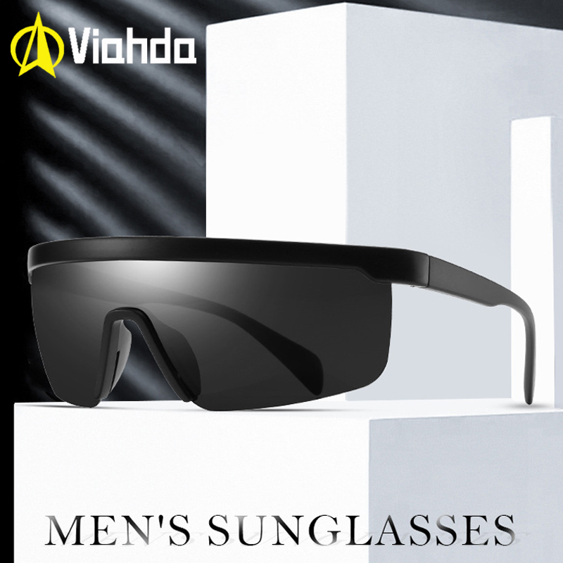 Sunglasses VIAHDA One-piece Shape Men Polarized Sun Glasses Women Suitable Long-lasting Goggles
Sunglasses VIAHDA One-piece Shape Men Polarized Sun Glasses Women Suitable Long-lasting Goggles