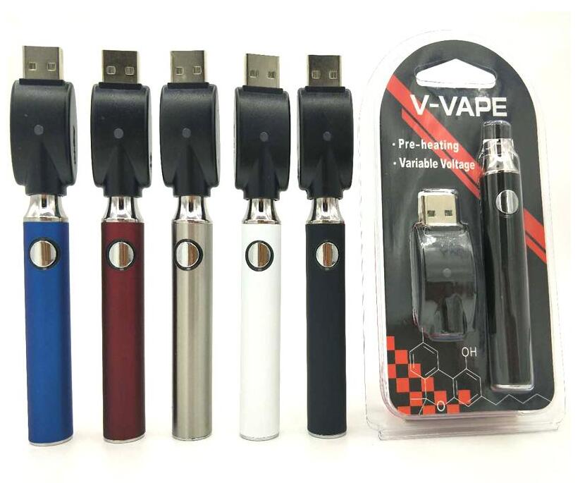V-VAPE LO Preheat VV Battery Blister Kit 650mah Variable Voltage Adjustable With USB Charger For 510 Wax Thick Oil
V-VAPE LO Preheat VV Battery Blister Kit 650mah Variable Voltage Adjustable With USB Charger For 510 Wax Thick Oil