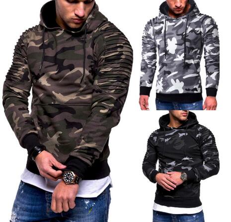 Men's Training Exercise Sweater Camouflage Pullovers Gym Fitness Man Running Sweaters Pocket Hooded Sweatshirts Outdoor Hoodies, Multi
Men's Training Exercise Sweater Camouflage Pullovers Gym Fitness Man Running Sweaters Pocket Hooded Sweatshirts Outdoor Hoodies, Multi
