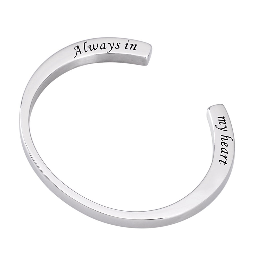 Always in my heart Memorial Urn Bracelet Stainless Steel Cremation Urn Jewelry Charm Bracelet Ashes Memorial Keepsake Jewelry
Always in my heart Memorial Urn Bracelet Stainless Steel Cremation Urn Jewelry Charm Bracelet Ashes Memorial Keepsake Jewelry