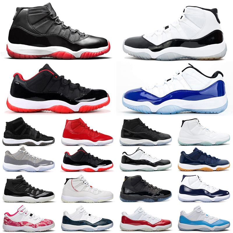 2020 Bred 11 men women basketball shoes 11s low cut Concord Metallic Silver Legend blue Gym Red Cap and Gown mens trainer sneakers
2020 Bred 11 men women basketball shoes 11s low cut Concord Metallic Silver Legend blue Gym Red Cap and Gown mens trainer sneakers