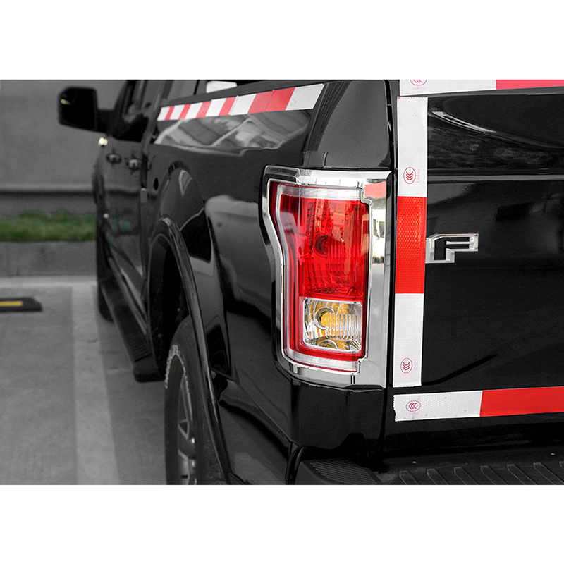 Chrome Taillight Trim Bezel Cover Lamp Frame Decoration Trim For Ford F150 2016 UP Auto Styling Exterior Accessories