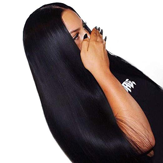 Transparent hd Lace Front Human Hair Wigs Straight Pre Plucked Malaysian Remy Wig Closure 13x4 thin film Frontal 360 For Women 130% diva1