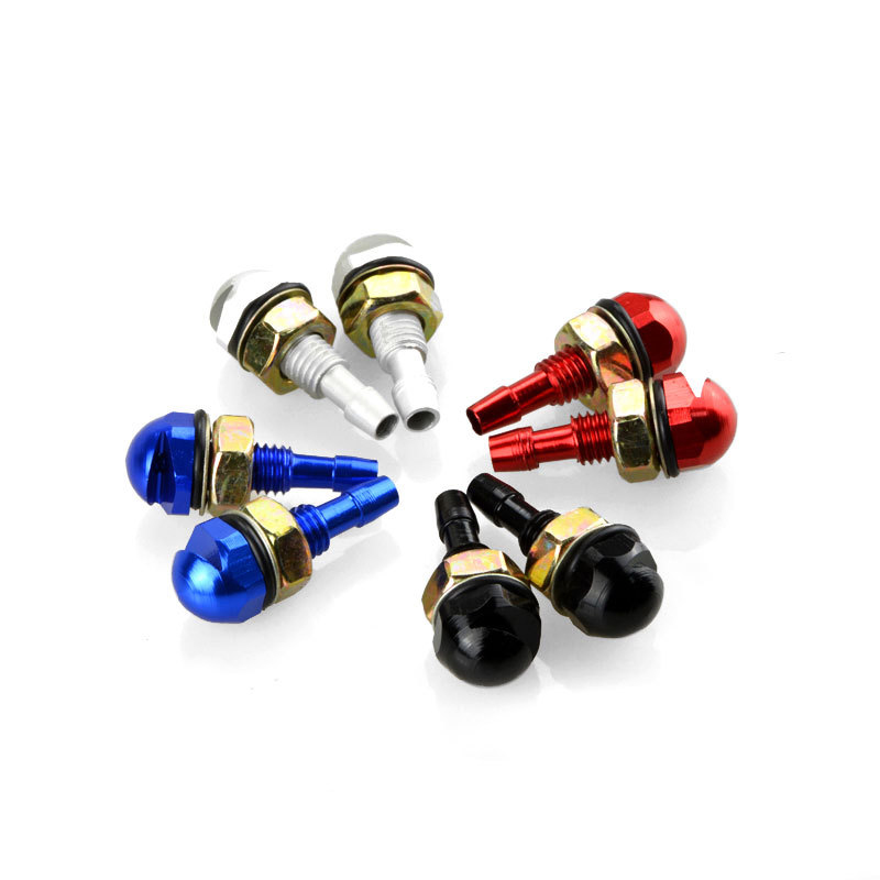 2Pcs/Set Hood Bonnet Injection Mini Automatic Wiper Eyes Spray Nozzle Washer Car Windshield Washer Nozzle Accessories