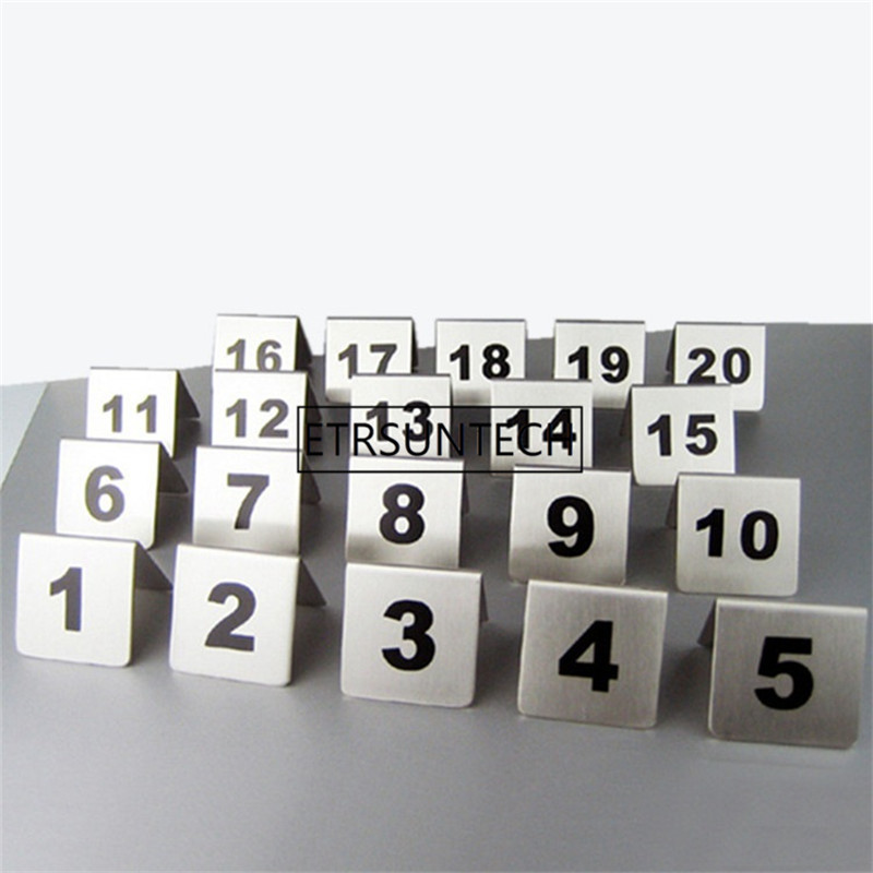 Stainless Steel Table Number Cards Wedding Restaurant Cafe Bar Table Numbers Stick Set For Wedding Birthday Party Supplies 1-50/1-100 LX1212
Stainless Steel Table Number Cards Wedding Restaurant Cafe Bar Table Numbers Stick Set For Wedding Birthday Party Supplies 1-50/1-100 LX1212